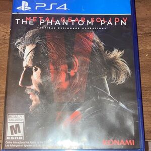 Metal Gear Solid V The Phantom Pain Tactical Espionage Operations PS4